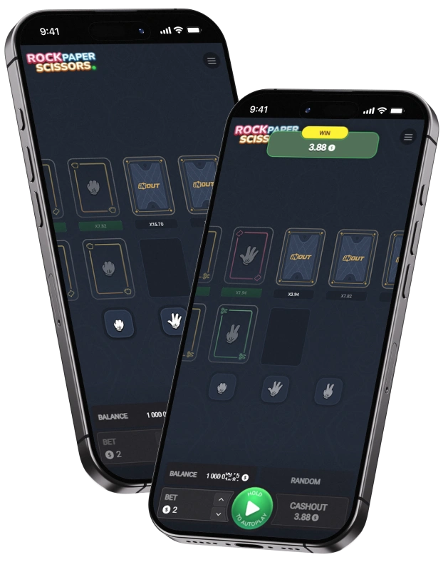Rock Peper Scissors Mobile App.